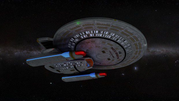 Starfleet relaunches USS Columbia after major refit